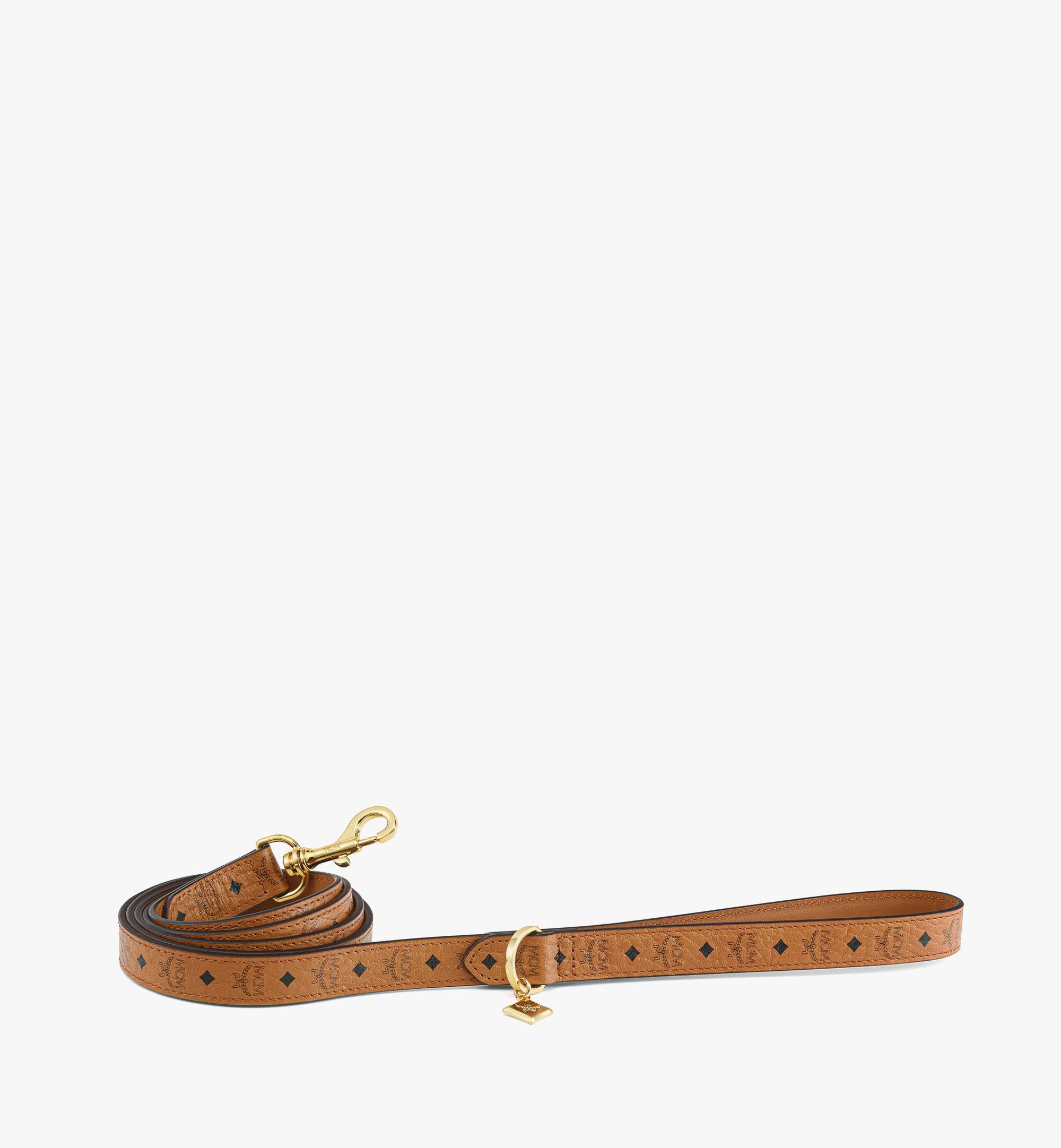 Pet Leash in Monogram Print Leather 1